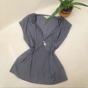 Michael Kors zip up blouse
